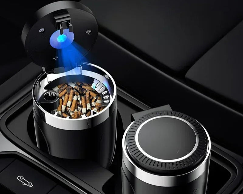 Ashtray cup (blue led smell proof )