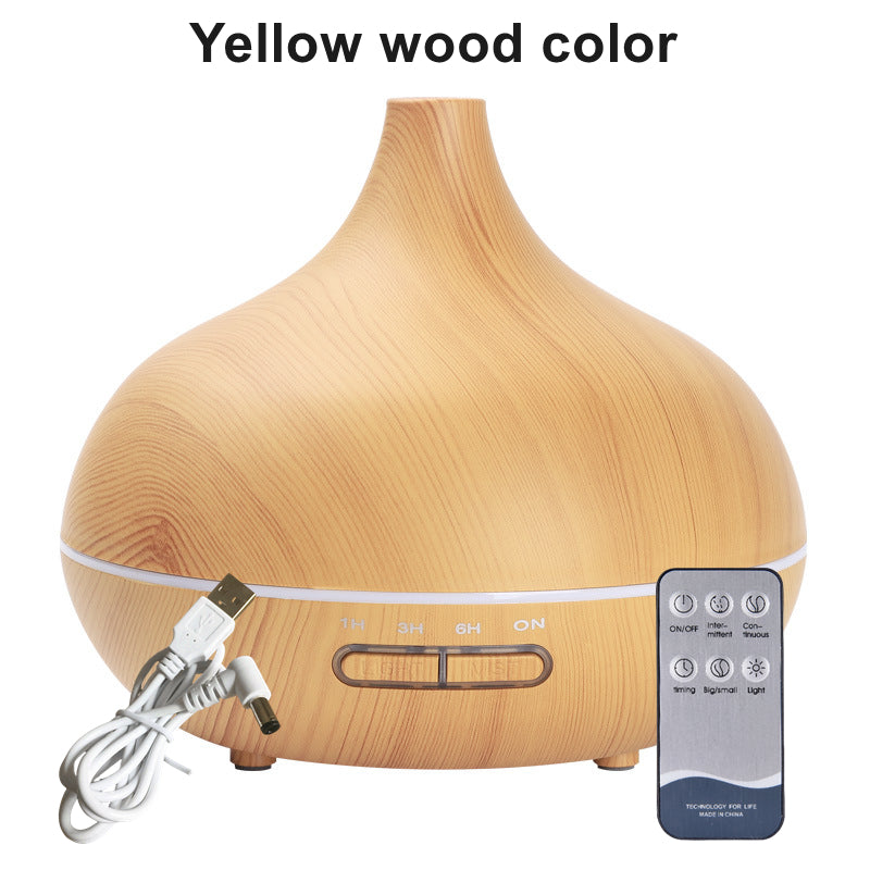 550ml wood color USB aroma diffuser